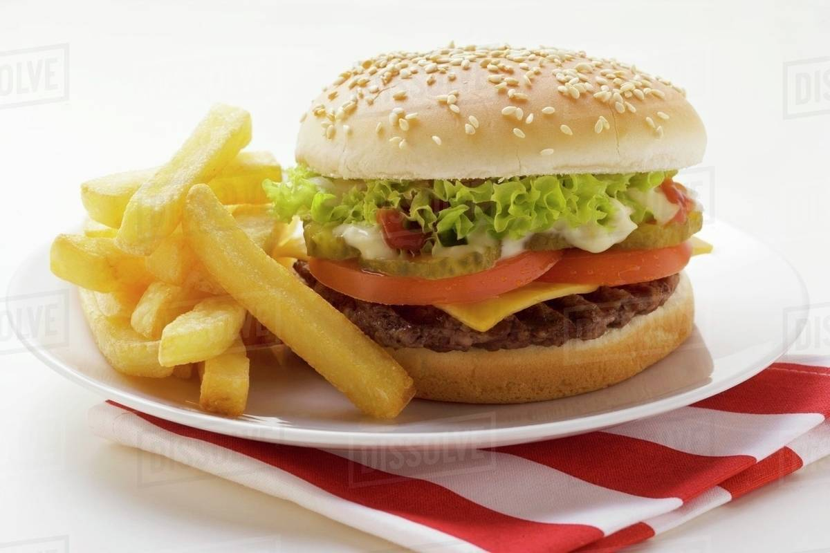 cheeseburger platter 1